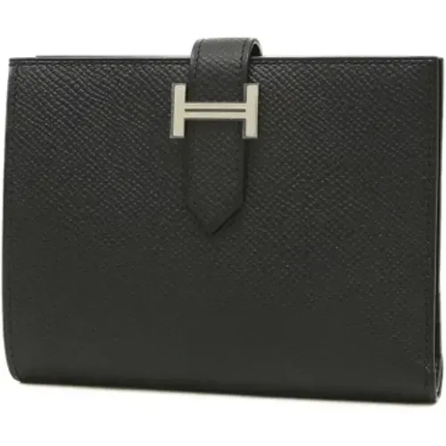 Pre-owned Canvas wallets , female, Sizes: ONE SIZE - Hermès Vintage - Modalova