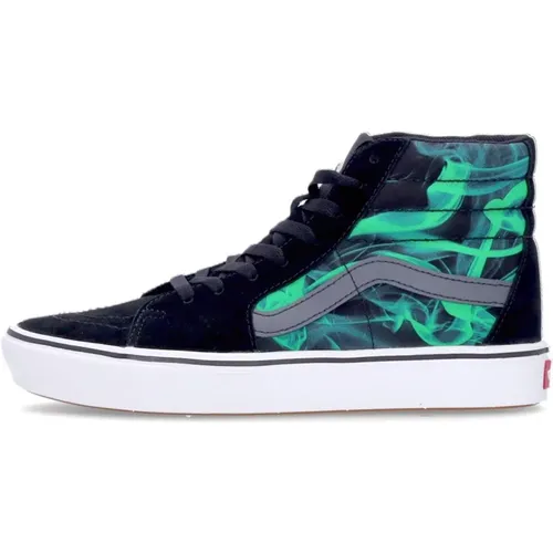 Sneakers, male, , Size: 9 1/2 US After Dark Sk8-hi High Sneaker /Green - Vans - Modalova