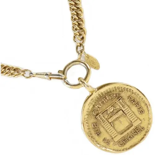 Pre-owned Jewellery, female, , Size: ONE SIZE Pre-owned Metal necklaces - Chanel Vintage - Modalova