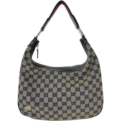 Pre-owned Shoulder Bags, female, , Size: ONE SIZE Pre-owned Canvas crossbody-bags - Gucci Vintage - Modalova