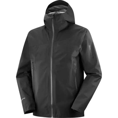 Waterproof Outdoor Jacket Deep , male, Sizes: L, M, S - Salomon - Modalova