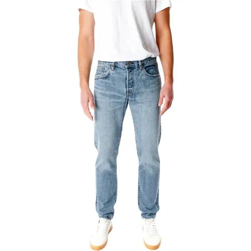 Tapered Fit Mid Waist Jeans Edwin - Edwin - Modalova