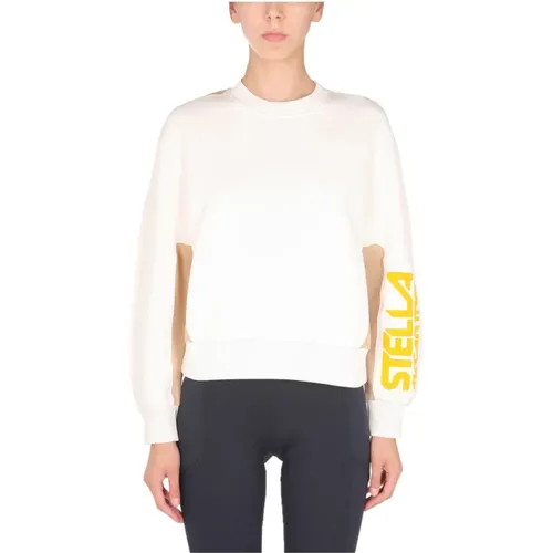 Sweatshirt With Logo , female, Sizes: XS - Stella Mccartney - Modalova