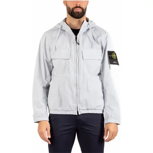 Herren Bomberjacke , Herren, Größe: S - Stone Island - Modalova