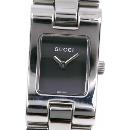 Pre-owned Watches, female, , Size: ONE SIZE Pre-owned Stainless Steel watches - Gucci Vintage - Modalova