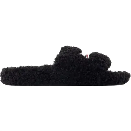 Slide Sandals - - Fake Fur - , female, Sizes: 8 UK - Balenciaga - Modalova