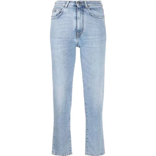 Modische Slim Fit Jeans mit Rückendruck , Damen, Größe: W26 - John Richmond - Modalova