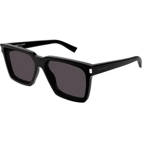 Square Oversize SL 610 Sunglasses , unisex, Sizes: ONE SIZE - Saint Laurent - Modalova