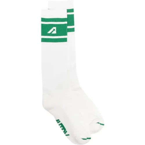 Socks, unisex, , Size: M Ribbed Jacquard Unisex Socks - Autry - Modalova