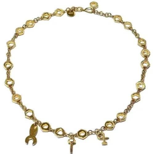 Pre-owned Jewellery, female, , Size: ONE SIZE Pre-owned Metal necklaces - Prada Vintage - Modalova