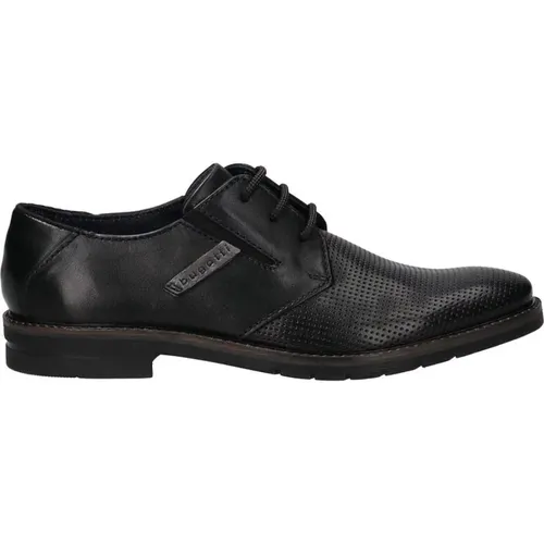 Formale Schwarze Business-Schuhe , Herren, Größe: 43 EU - Bugatti - Modalova