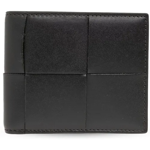 Leather wallet , female, Sizes: ONE SIZE - Bottega Veneta - Modalova