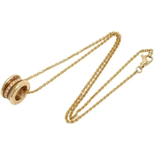 Pre-owned Jewellery, female, , Size: ONE SIZE Pre-owned Gold necklaces - Bvlgari Vintage - Modalova