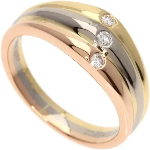 Pre-owned Gold rings , female, Sizes: ONE SIZE - Cartier Vintage - Modalova