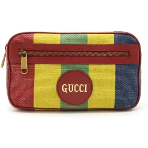 Pre-owned Belt Bags, female, , Size: ONE SIZE Pre-owned Canvas gucci-bags - Gucci Vintage - Modalova