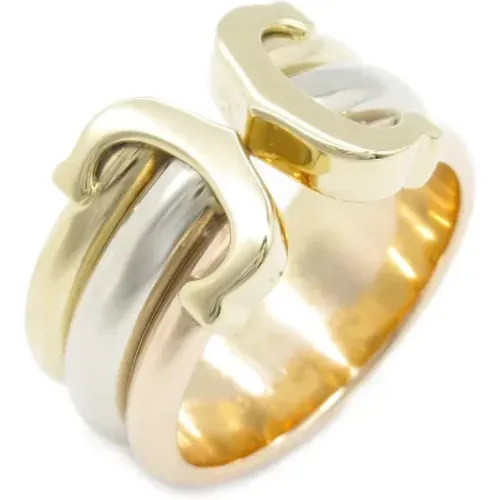 Pre-owned Jewellery, female, , Size: ONE SIZE Pre-owned Metal rings - Cartier Vintage - Modalova