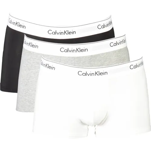 Bottoms, male, , Size: S Upgrade Your Underwear Game with Grey Bottoms - Calvin Klein - Modalova