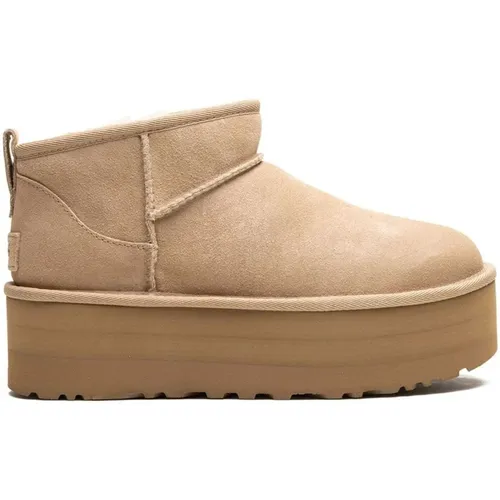 Weiße Winterstiefel , Damen, Größe: 40 EU - Ugg - Modalova