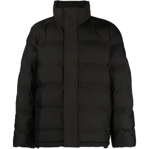 Mix media quilt jacket , male, Sizes: 2XL, L, M - Calvin Klein - Modalova