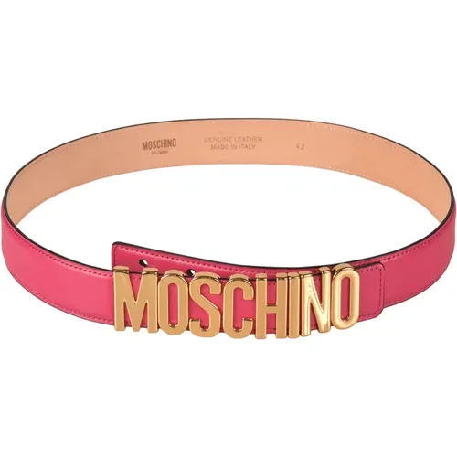 Belts, female, , Size: S Fashionable Belt Collection - Moschino - Modalova