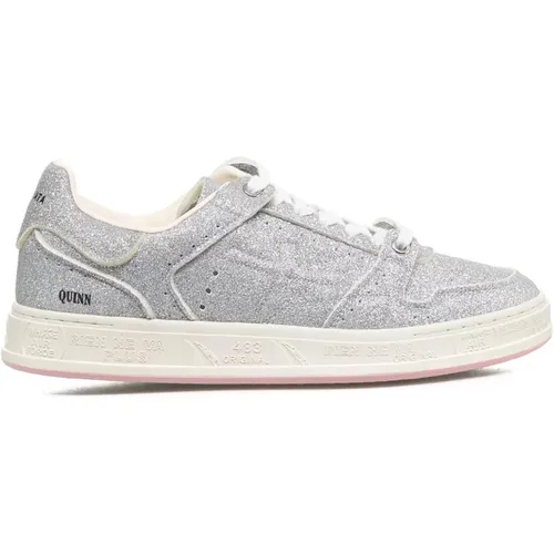 Silver Sneakers for Women Aw24 , female, Sizes: 6 UK, 7 UK - Premiata - Modalova