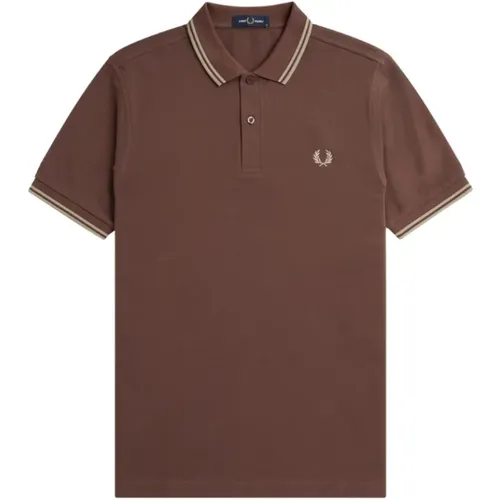Polo Shirts, male, , Size: M Basic Polo Shirt - Fred Perry - Modalova