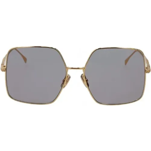 Pre-owned Accessories, female, , Size: ONE SIZE Pre-owned Metal sunglasses - Fendi Vintage - Modalova