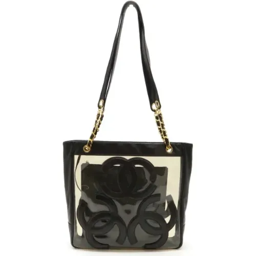 Pre-owned Tote Bags, female, , Size: ONE SIZE Pre-owned Vinyl chanel-bags - Chanel Vintage - Modalova