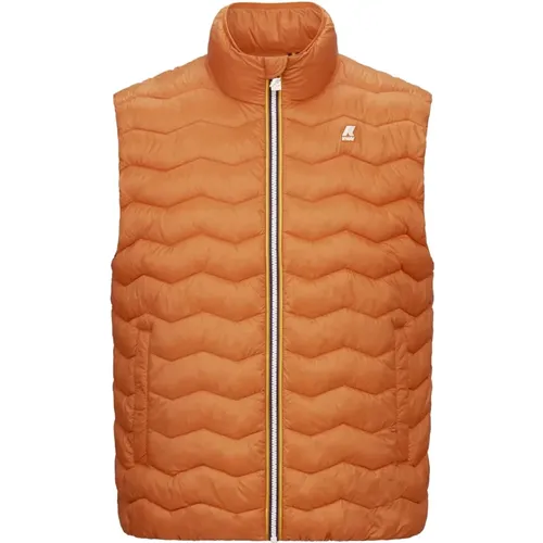 Valen Eco Warm Copper Jacket , male, Sizes: M, XL, L - K-way - Modalova