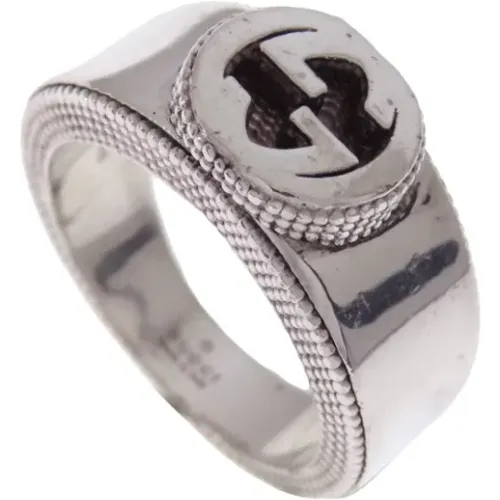 Pre-owned Metal rings , female, Sizes: ONE SIZE - Gucci Vintage - Modalova