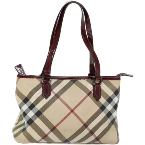 Pre-owned Canvas handbags , female, Sizes: ONE SIZE - Burberry Vintage - Modalova