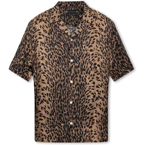 ‘Leoza’ Shirt mit Tiermotiv , Herren, Größe: M - AllSaints - Modalova
