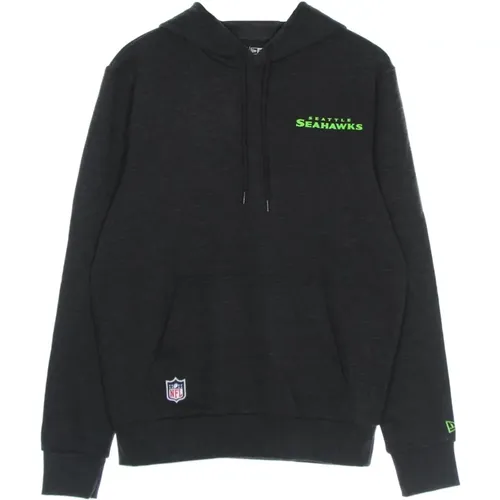 Hoodies, male, , Size: M Seattle Seahawks Logo Hoodie - new era - Modalova