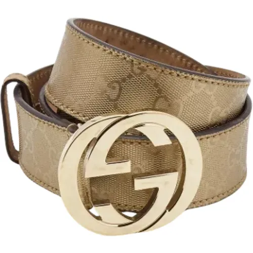 Pre-owned Fabric belts , female, Sizes: ONE SIZE - Gucci Vintage - Modalova