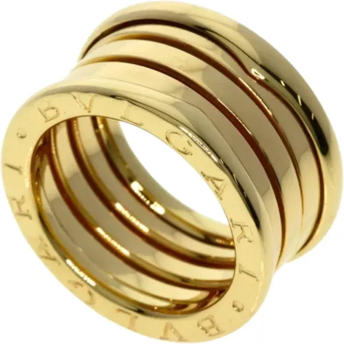 Pre-owned Gold rings , female, Sizes: ONE SIZE - Bvlgari Vintage - Modalova