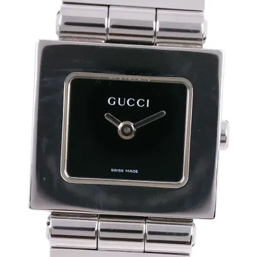 Pre-owned Watches, female, , Size: ONE SIZE Pre-owned Stainless Steel watches - Gucci Vintage - Modalova