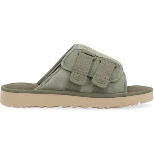 Sliders, male, , Size: 11 US Suede Strap Sandal - Ugg - Modalova