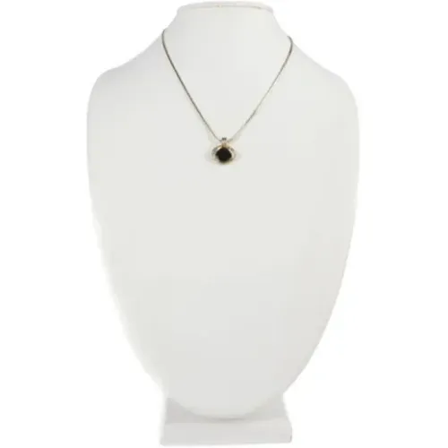 Pre-owned Jewellery, female, , Size: ONE SIZE Pre-owned Metal necklaces - Dior Vintage - Modalova