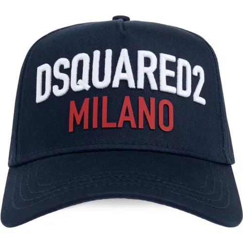 Caps, male, , Size: ONE SIZE Baseball cap - Dsquared2 - Modalova