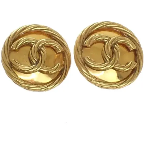 Pre-owned Jewellery, female, , Size: ONE SIZE Pre-owned Gold chanel-jewelry - Chanel Vintage - Modalova