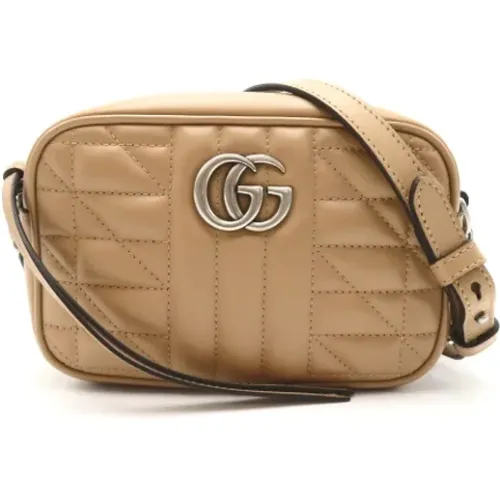 Pre-owned Cross Body Bags, female, , Size: ONE SIZE Pre-owned Leather gucci-bags - Gucci Vintage - Modalova