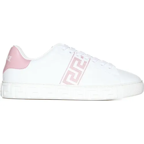 Weiße Rosé Sneakers,Sneakers - Versace - Modalova
