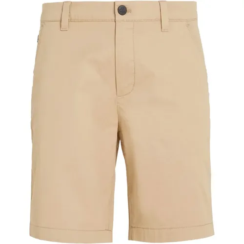 Slim Chino Shorts , Herren, Größe: 2XL - Calvin Klein Jeans - Modalova