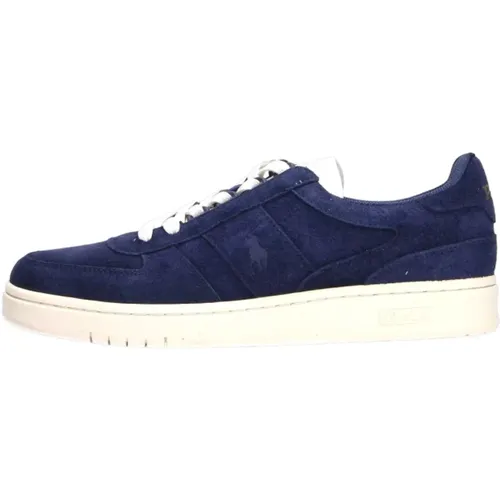 Sneakers, male, , Size: 9 US Low-Top Sneakers - Polo Ralph Lauren - Modalova