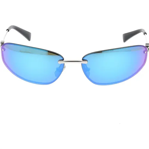 Sunglasses, unisex, , Size: ONE SIZE Stylish Sunglasses with Unique Design - Miu Miu - Modalova