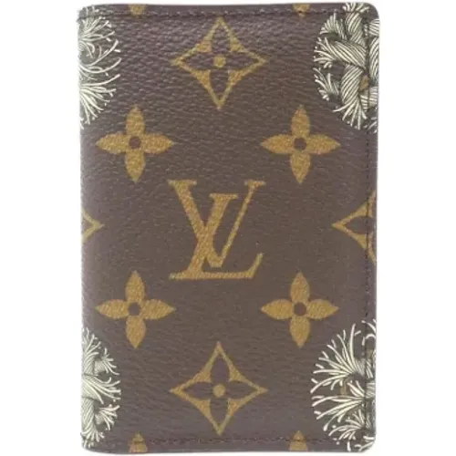 Pre-owned Wallets, female, , Size: ONE SIZE Pre-owned Canvas wallets - Louis Vuitton Vintage - Modalova