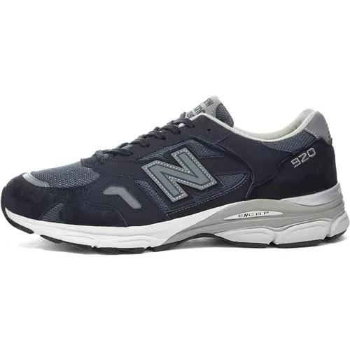 Sneakers, male, , Size: 7 1/2 US Premium Leather Sneakers - New Balance - Modalova