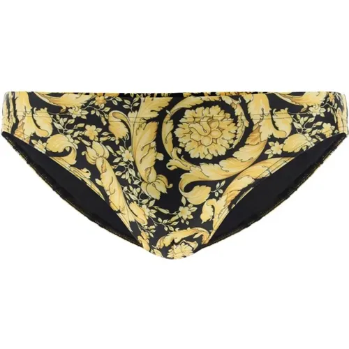 Bottoms, male, , Size: 2XL Multicolored Abu05019A233122 - Versace - Modalova