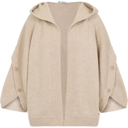 Cardigans, female, , Size: XS Buttoned Cardigan in Vals Style - Max Mara - Modalova