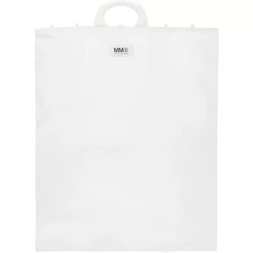 Tote Bags, female, , Size: ONE SIZE Logo Tote Bag - Maison Margiela - Modalova